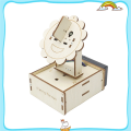 DIY Light Chasing Sensor Material Kits Fun Science Small Making Material Kit Teaching Experiment Model Durable Easy to Use 13 X 9.5 X 16cm.