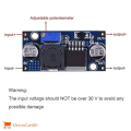 XL6009 Step-Up Voltage Booster Module. 