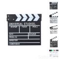 SV-Director Film Clapboard Action Scene Clapper Board Wooden Movie Film Clap Slate, S, Black. 