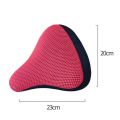 Equipment Bike Accessories Bicycle Parts Cycling Accessories Honeycomb Design Bike Seat Cover Bicycle Saddle Cover 3D Soft Cycling Cushion Bike Cushion Cover. 