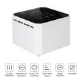 Portable Air Purifier Cleaner Sterilizer Desktop Negative Ion Generator Formaldehyde Mold Odor Dust Smoke Pollen Remover for Home Office Hotel AC110V~240V. 