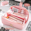 8 Layers Pencil Case Stationery Storage Bag Large Capacity Bag Students Stationery Large-capacity Pen Bag Pencil Case Large Opening Pencil Bag.