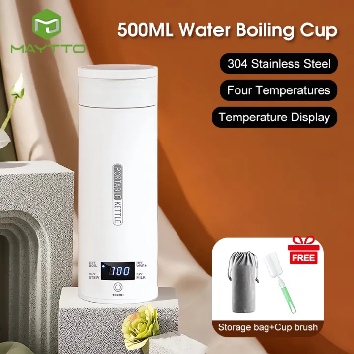 MAYTTO%20Boiling%20Water%20Cup%20Electric%20Heating%20Cup%20Portable%20Thermos%20Bottle%20304%20Stainless%20Steel%20Bottle%20Vacuum%20Flask%20Thermos%20Bottle%20500ML%20Water%20Bottle%20Temperature%20Display%20Digital%20LED%20Cup%20-%20Image%202