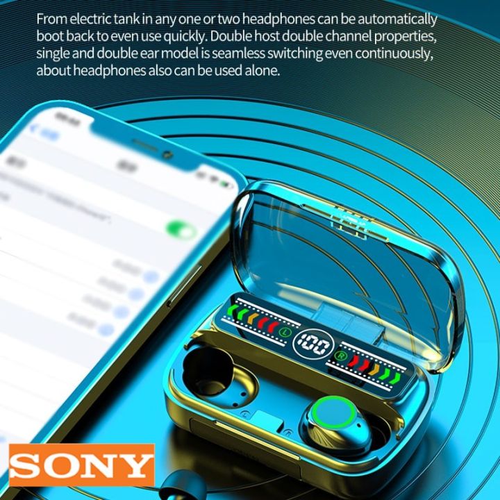 %E3%80%90Ready%20Stock+FREE%20Shipping+COD%E3%80%91Sony%20M100%20Colorful%20Three-dimensional%20Fingerprint%20Sound%20Quality%20Portable%20Led%20Digital%20Display%20Small%20Wireless%20Touch%20Bluetooth%20Earphone%20-%20Image%204