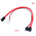 7 + 6 Pin Slimline SATA Cable for Slim Laptop SATA DVD CD-RW Adapter Cable Creek. 