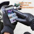 Men Heated Gloves Rechargeable USB Hand Warmer Electric Heating Gloves Winter Cycling Thermal Touch Screen Bike Gloves Windproof. 