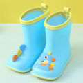 Baoyu children's rain boots, baby dinosaurs, three-dimensional rain boots, girls' water boots, children's toddlers, boys' kindergarten water shoes. 
