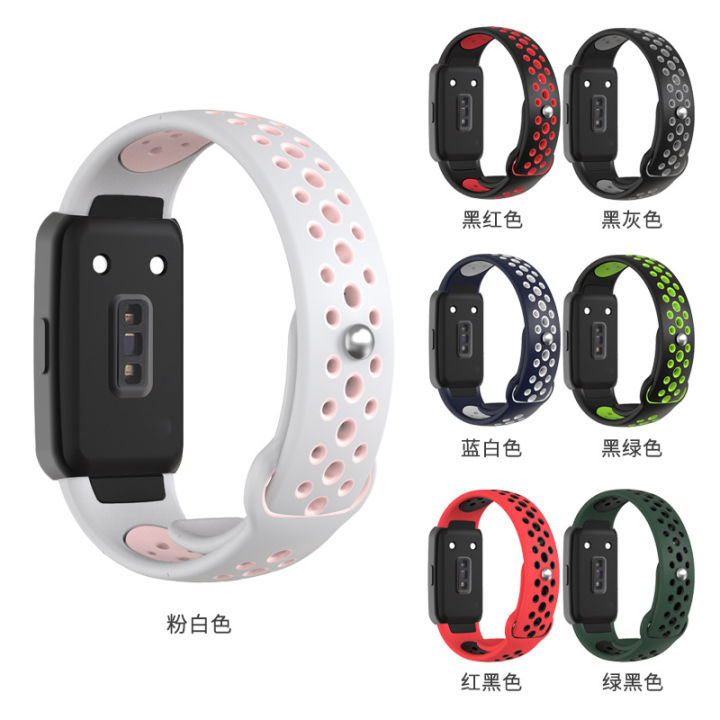 Silicon%20Watchband%20for%20Huawei%20Band%206,%20Honor%20Band%206%20Smart%20Watch%20Strap%20Replacement%20Premium%20Belt%20Soft%20Strap%20-%20Image%202
