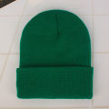Hat Unisex Cuffed Knit Beanie. 