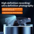 Video Smart Glasses Camera 4K Ultra Photo Bluetooth Call Play Music&Calling Sunglasses For Outdoor Sports And Business Recording.