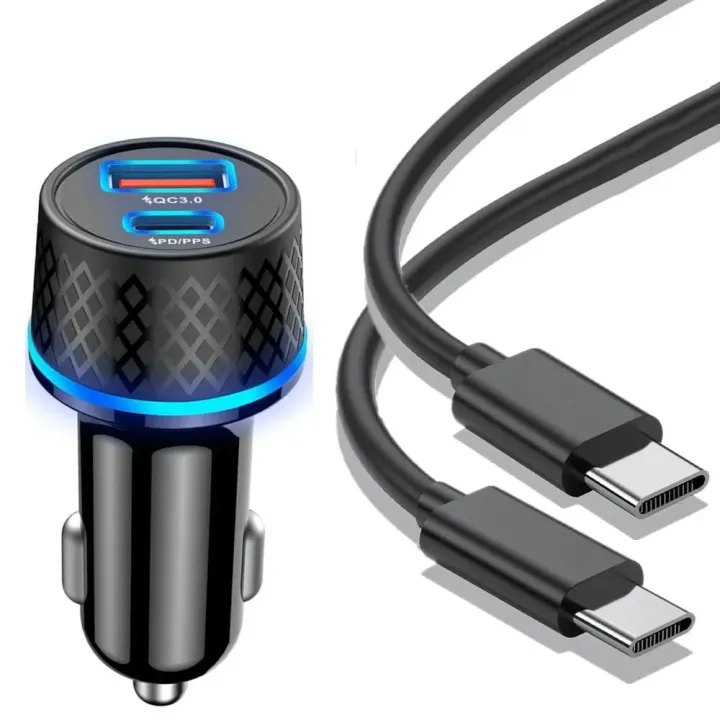 Fast%20Quick%20Charging%2025W%20Dual%20Ports%20Type%20c%20USb-C%20Car%20Charger%20Power%20Adapters%20for%20iPhone%2013%2012%20Pro%20Samsung%20Xiaomi%20Android%20phone%20-%20Image%205