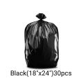 Garbage Bag/Trash Bag Bin Size (18" x 24") 30 PCS.