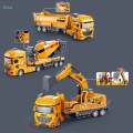 Inertial Truck Car Early Educational Toy Collectible Kids Engineering Truck for 26cmx7.4cmx8.3cm.