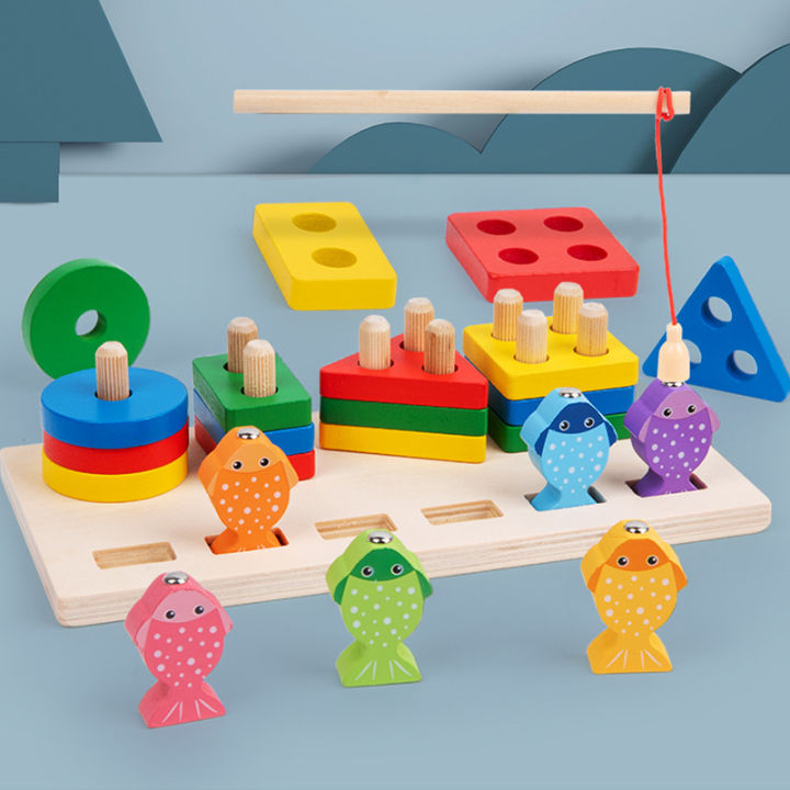New%202-in-1%20shaped%20fishing%20set%20pole%20for%20toddlers,%20baby%20color%20recognition%20fun%20enlightenment%20early%20education%20puzzle%20toy%20-%20Image%202