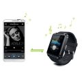 RX-U8B-HQ Bluetooth Smart Mobile Watch - Black. 