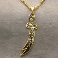 Zulfiqar Sword Men's Necklace. 