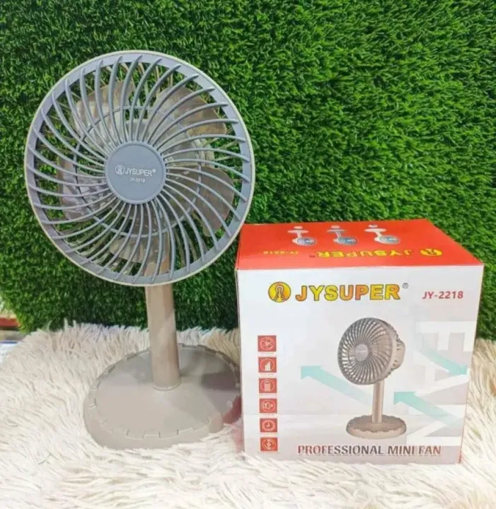 Joy%20Super%20JY-2218%20Professional%20Rechargeable%20Portable%20Mini%20Table%20Fan%20Strong%20Wind%20Left%20to%20Right%20Oscillating%20Angle%2045%20Degrees%20-%20AC/DC%20-%20Image%203