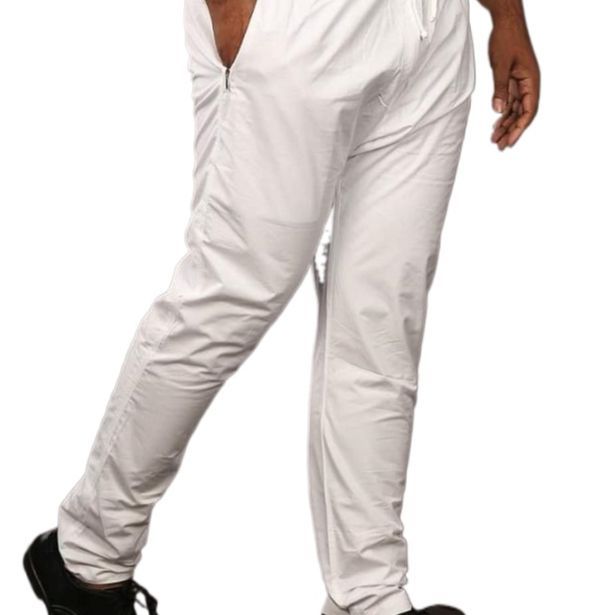 Fashionable White Cotton pajama for men