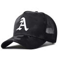 Men Hip Hop Baseball Cap Letter Embroidery Trucker Hat Fashion Summer Sun Hat Sport Breathable Mesh Caps Cotton Snapback Dad Hat. 
