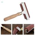 2x Brayer Roller w/ Handle Paint Ink Applicator Printmaking Stamping Tools.
