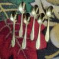 12-Pieces Spoon Set High Quality (6 Pcs Tea+ 6 pcs Fork). 