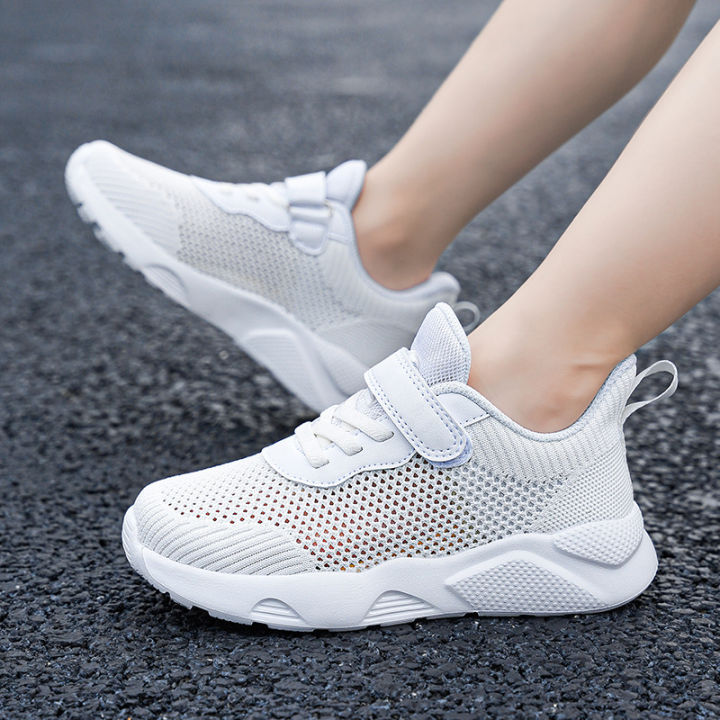 2022%20new%20children's%20white%20shoes%20boys'%20shoes%20summer%20mesh%20breathable%20middle-aged%20children's%20primary%20school%20girls'%20sports%20shoes%20-%20Image%204