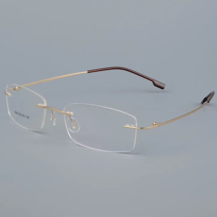 BCLEAR%20Titanium%20Alloy%20Rimless%20Glasses%20Frame%20Men%20Ultralight%20Prescription%20Myopia%20Optical%20Eyeglasses%20Male%20Frameless%20Eyewear%206%20color%20-%20Image%204