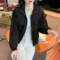 Jacket 2024 Spring Fashionable New Trendy Loose Collar Long Sleeve Jacket Korean Style Slimming Women's Retro polo.
