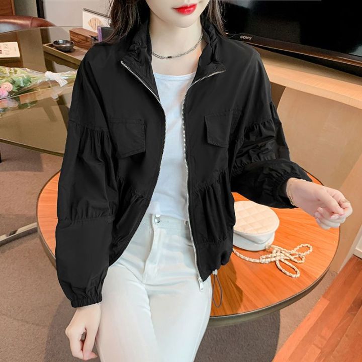 Jacket 2024 Spring Fashionable New Trendy Loose Collar Long Sleeve Jacket Korean Style Slimming Women's Retro polo