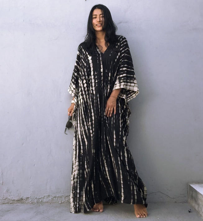 Plus%20Size%20Boho%20Cover%20Up%20Loose%20Dress%20Women%20Summer%20Tie%20Dye%20Kaftan%20Print%20Striped%20Bat%20Sleeve%20V%20Neck%20Split%20Maxi%20Beachwear%20Dress%20House%20Foocus%20-%20Image%207