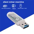 V3 Silent Miner Machine Usb Mining Machine 74KH/S LV03 Mini Home Miner Machine Asic Mining. 