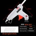 DIY Hot Melt Glue Gun Adhesive Stick Industrial Electric Silicone Thermo Gluegun Repair Heat Tools.