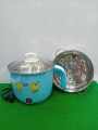 18cm Multifunctions Mini Electric Cooker Pot Rice cooker Electric Cooker pink. Model:COK-P050. 