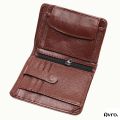 Avro Premium 100% Genuine Cow Leather Wallet For Men Stylish Export Quality Money Bag For Men Short Wallet Fashion Vintage Wallet Casual Male Wallet Multi-Card Slot With Coini Pocket Moneybag For Man - Wallet For Men. 