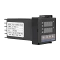 Digital PID Temperature Controller, REX-C100 Thermostat Temperature Controller Regulator, 100-240 V, Relay Output, 1500VAC, 14 Bit. 