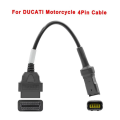 Ducati 4 pin Male to OBD2 Female obdii Diagnostic Adapter Connector for Ducati Panigale Motorbikes. 
