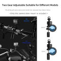 TELESIN DJ-HBM-001 Action Camera Handlebar Mount Motorcycle Bike Mount Bicycle Holder 360° Rotation 20mm-32mm Adjustable Diameter Replacement for GoPro Hero 9/8/7/6. 