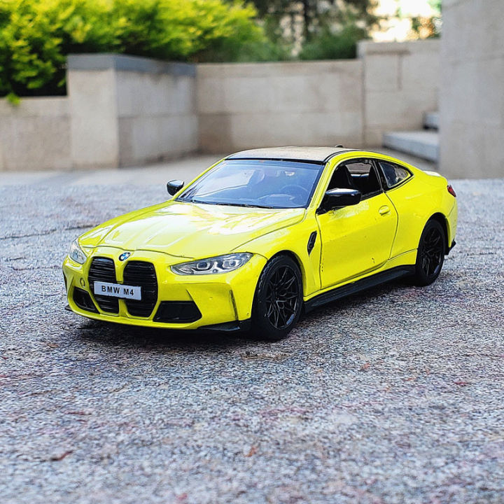 1:32%20BMW%20M4%20IM%20G82%20Supercar%20Alloy%20Car%20Model%20With%20Pull%20Back%20Sound%20Light%20Children%20Gift%20Collection%20Diecast%20Toy%20Model%20MuXiaRe%20-%20Image%206