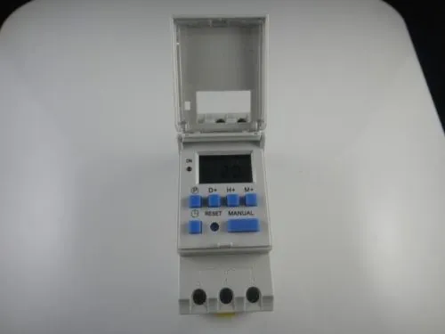 Digital LCD Durable Programmable Tools DIY Timer AC 110V 16A Time Relay ...