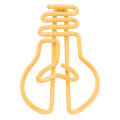 Paper Clips, Plating Process Bulb Shape Rust Prevention Metallic Paper Clips for Student for File Classification.