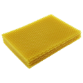 Beeswax Sheets Set Natural Beeswax Sheets Set Kit Beeswax Honeycomb Sheets Wax for Beekeeping Equipment (13.3 X 9cm) 10PCS.