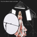Studio Photo 360 Degree Swivel Head Reflector Holder Arm Support for 66cm-123cm Diameter Reflector or Diffuser.