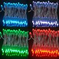 Promotion!!!WS2811 DC5V 50nodes addressable LED pixel string node;IP68 rated;3inch(7.6cm)spacing;24AWG wire,;RGB full color----.