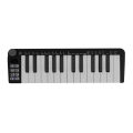 25 Key USB MIDI Keyboard Controller Mini Portable Keyboard MIDI Controller With Smart Chord Scale Modes Arpeggiator for Music Production.