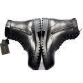 Leather Ankle boots | Biker Long Boots | Leather Black Zipper Boot - premium quality leather fashion boots.