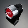 Engine Button Car DC 12V 24V Red Car Start Engine Button Light Switch Button Start Ignition Switch for Racing-Red. 