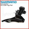 Shimano FD-TZ30 6/7 Speed Bicycle Front Derailleur Bike Parts 31.8mm Top/Down Pull Front Derailleur.