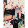 Customize Love  gift  pvc card. 