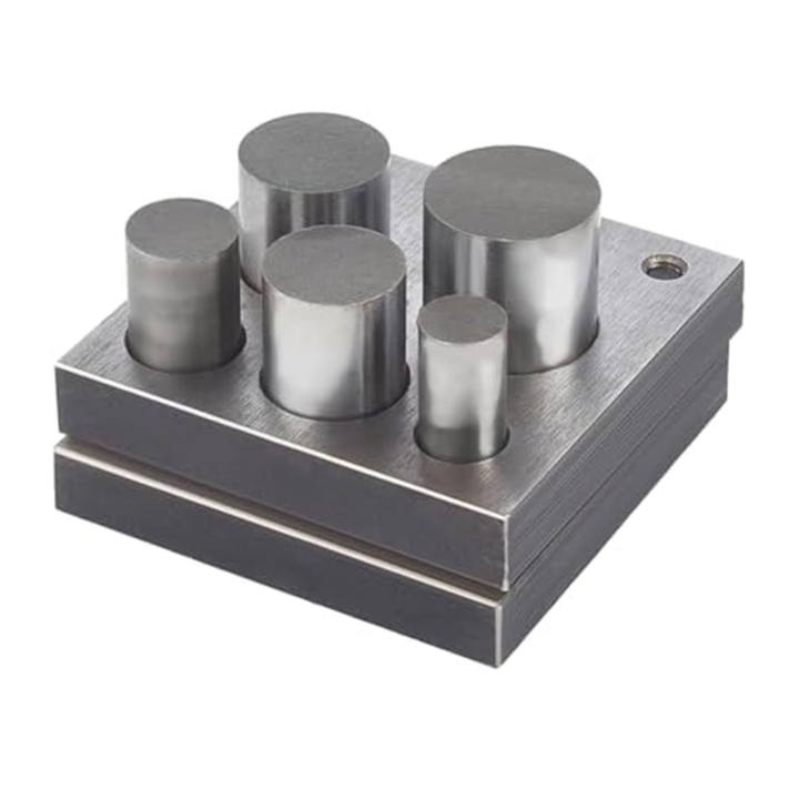 Piece Disc Cutter with Round Punch Sizes 1/2In 5/8In 3/4In