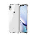 For Apple iPhone XR Crystal Silicone Clear Transparent Shockproof Back Cover Phone case.